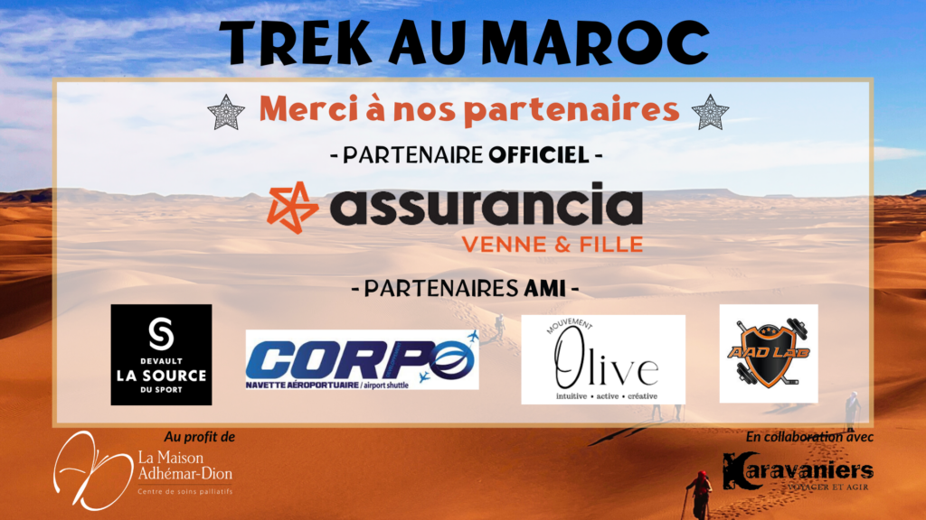 partenaires trek maroc caritatif